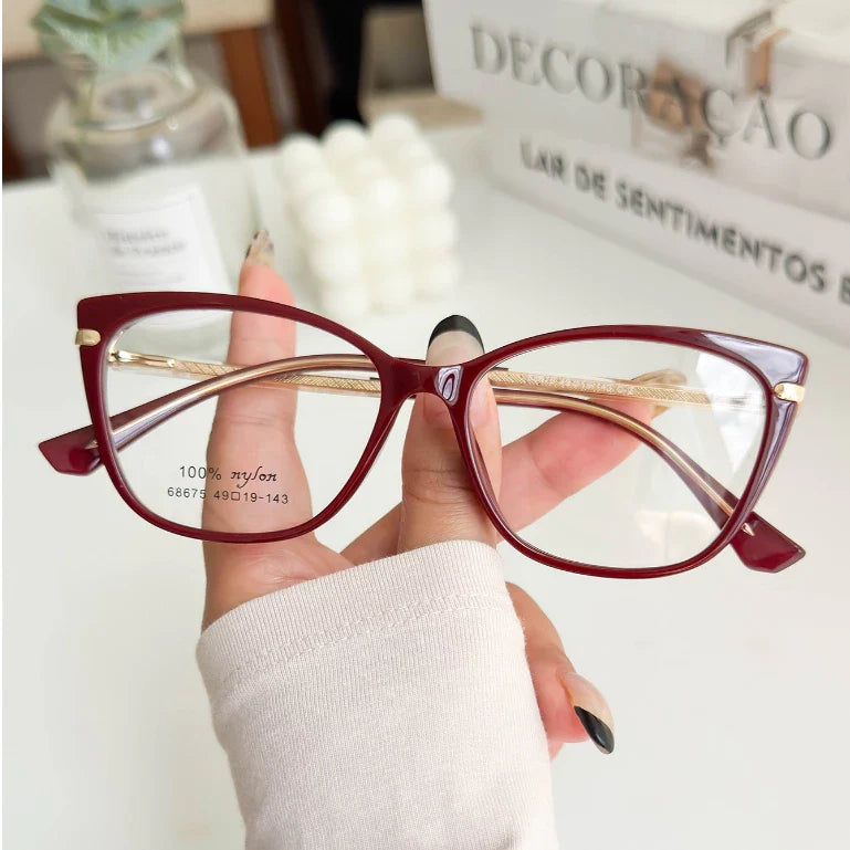 MELINDA MODA Armação De Nylon Para Óculos de Grau Feminino 68675