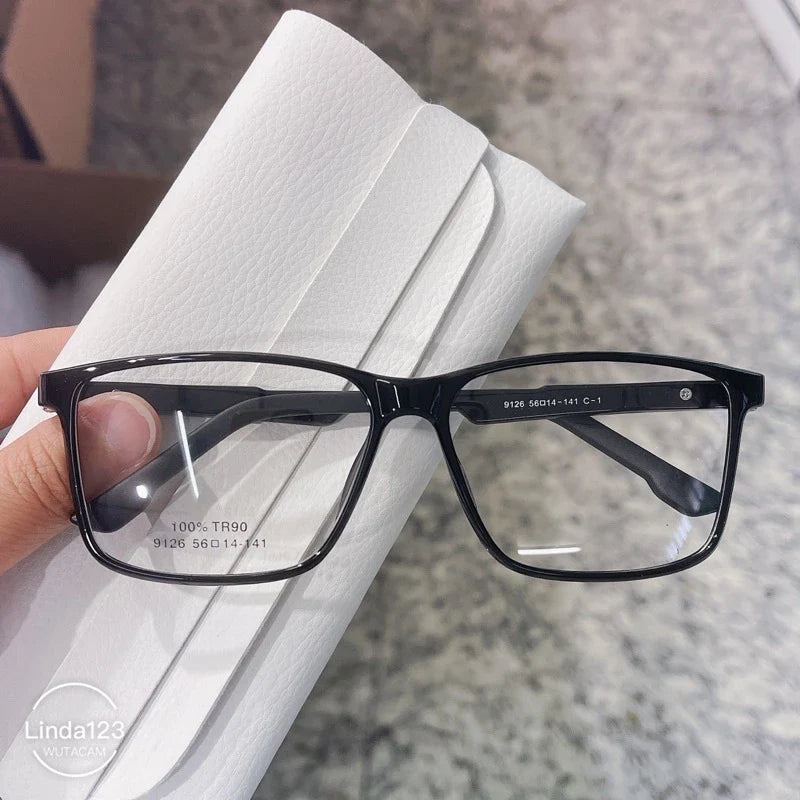 Armação De Óculos Masculino Quadrado com abertura na perna 180 Bem leve 9126
