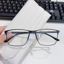 Armação De Óculos Masculino Quadrado Titânio com metal bem leve/8397