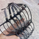 Armação De Óculos Masculino Quadrado com abertura na perna 180 Bem leve 9126