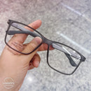 Armação De Óculos Masculino Quadrado com abertura na perna 180 Bem leve 9126