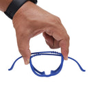 Armação Óculos Infantil Masculino Para Grau Flexível Não Quebra Isabela Dias 1346