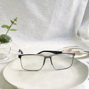 Armação De Óculos Masculino Quadrado Titânio com metal bem leve/8397