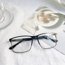 Armação De Óculos Masculino Quadrado Titânio com metal bem leve/8397