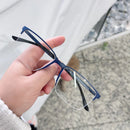 Armação De Óculos Masculino Quadrado Titânio com metal bem leve/8397