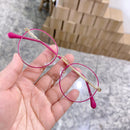 Armação de óculos para Grau INFANTIL Unissex Retro Redondo (hexagonal ) Que Lindooo 18111