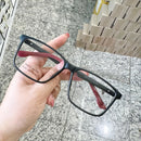 Armação De Óculos Masculino Quadrado com abertura na perna 180 Bem leve 9126