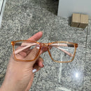 Armação de óculos Infantil Unissex Quadrado com abertura na perna 180 flexível Promoção 18150