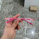 Armação de óculos Infantil Unissex Quadrado com abertura na perna 180 flexível Promoção 18150