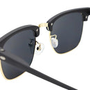 Óculos de Sol Estilo Club Clássico Retrô Oldstyle Vintage uv400 Feminino Masculino