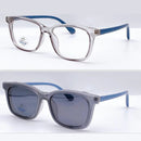 Armação Óculos Clip-on Infantil Moda Nylon Uso Com Graus