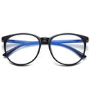 Armação Óculos Clássica Pc Transparente Adultos Para Grau Leve Confortável