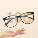 Armação Óculos Clássica Pc Transparente Adultos Para Grau Leve Confortável
