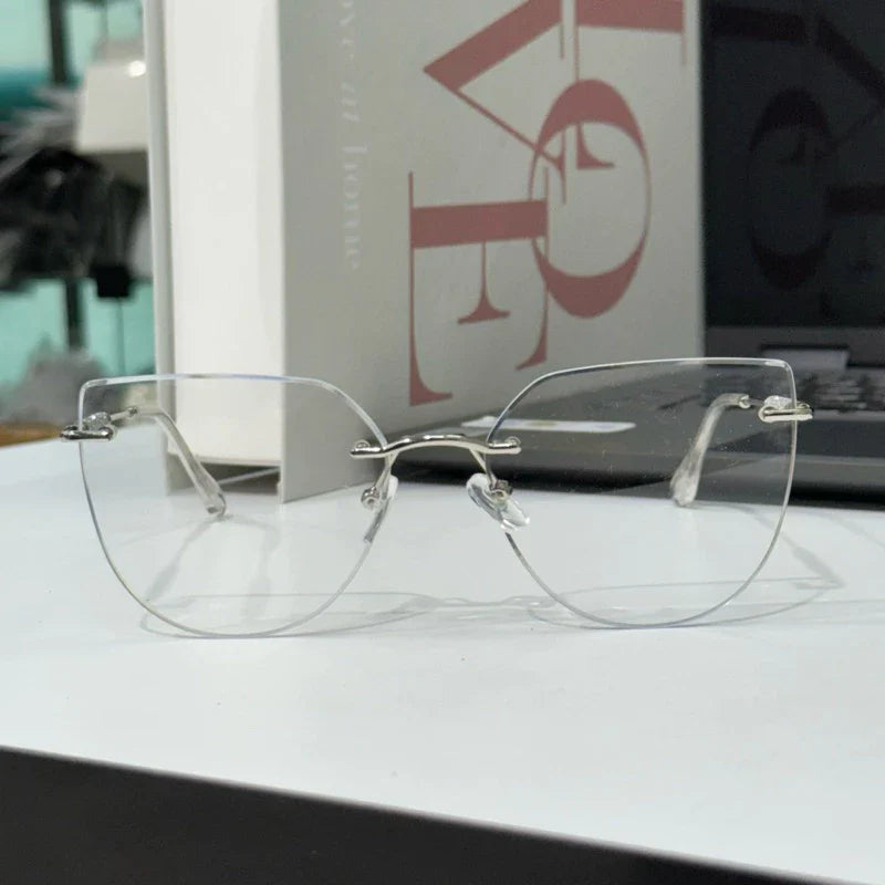 Armação de óculos para grau Feminino Balgriffi /parafuso /Perna com Brillo /Moda Promoção 81030