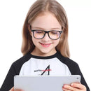 Óculos Armação Infantil Super Flexível Com Bloqueio de Lente Azul - Coloridos Para Crianças Conforto e Segurança