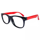 Óculos Armação Infantil Super Flexível Com Bloqueio de Lente Azul - Coloridos Para Crianças Conforto e Segurança