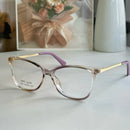 Armação de óculos Infantil Menina (Adulto rosto fino ) serve 5-12 Anos TOP 1823