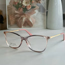 Armação de óculos Infantil Menina (Adulto rosto fino ) serve 5-12 Anos TOP 1823