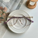 Armação de óculos Infantil Menina (Adulto rosto fino ) serve 5-12 Anos TOP 1823