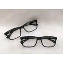 Armação Óculos Preto Emborrachado Sem Grau Soft Touch Leitura Descanso Gamer Casual Quadrad