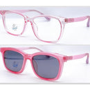 Armação Óculos Clip-on Infantil Moda Nylon Uso Com Graus
