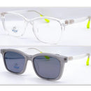 Armação Óculos Clip-on Infantil Moda Nylon Uso Com Graus