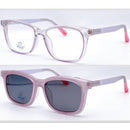 Armação Óculos Clip-on Infantil Moda Nylon Uso Com Graus