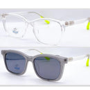 Armação Óculos Clip-on Infantil Moda Nylon Uso Com Graus