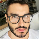 Armação masculino redondo em acetato leve pra grau