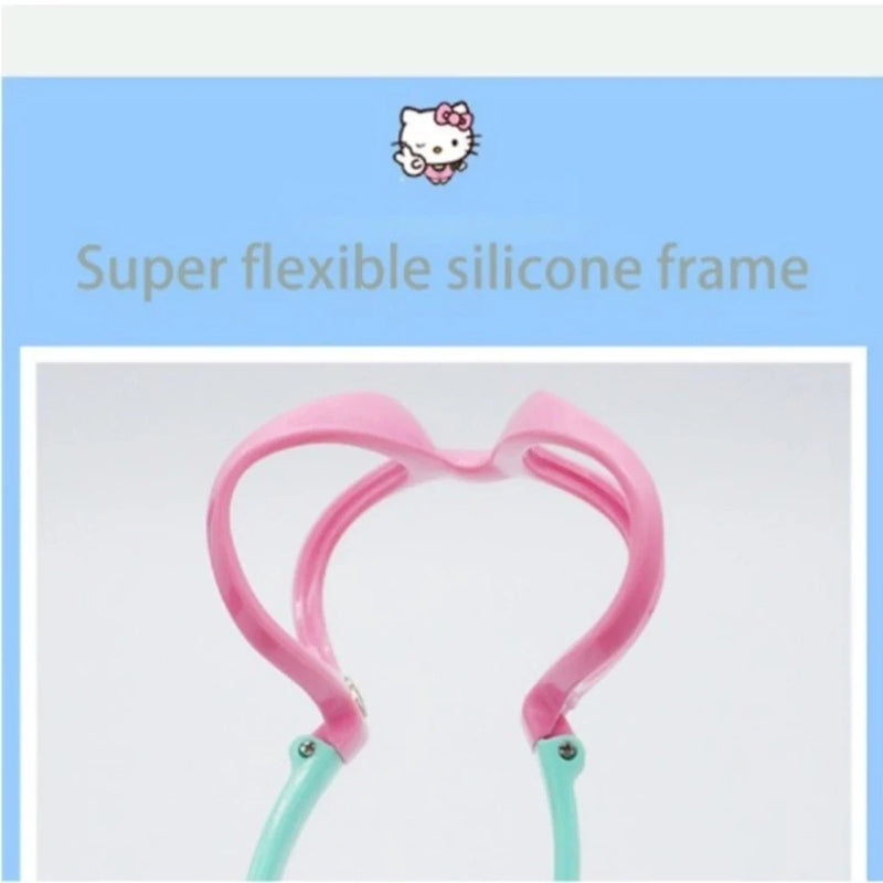 Óculos De Silicone Infantil Com Armação De Silicone Anti-Luz Azul Anti-Yopia sunglasses