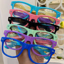 Óculos De Silicone Infantil Com Armação De Silicone Anti-Luz Azul Anti-Yopia sunglasses