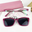 Armação De Óculos Infantil + Clipon Polarizado Varias Cores  Oia161