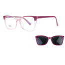 Armação De Óculos Infantil + Clipon Polarizado Varias Cores  Oia161